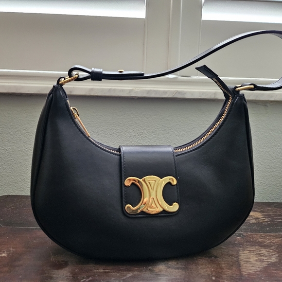 Authentic MEDIUM AVA TRIOMPHE BAG in Smooth Calfskin - Picture 2 of 7